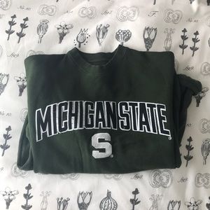 Michigan State College Crewneck